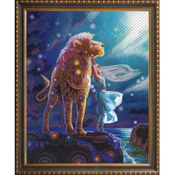 (Снят) Картина стразами "Созвездие льва" AZ-3020