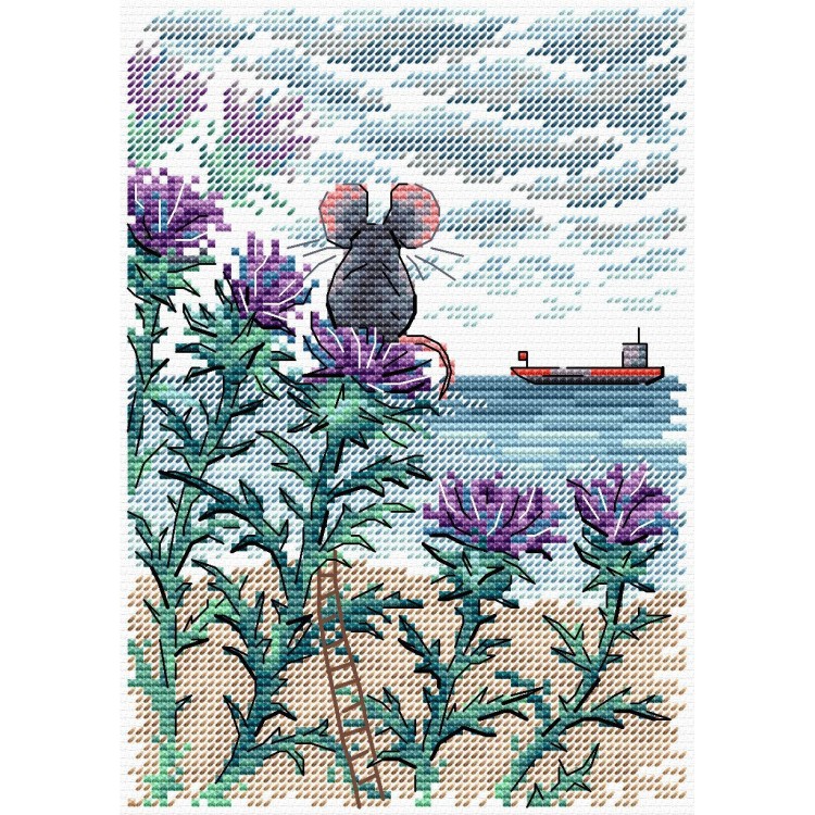 Cross stitch kit "A piece of the sea" SM-985