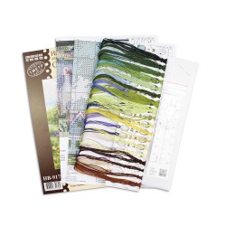 Cross stitch kit "Summer in the village" SNV-917