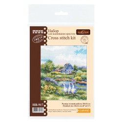 Cross stitch kit "Summer in the village" SNV-917