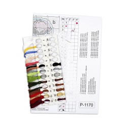 Cross stitch kit "Girl with a chicken" SR-1170