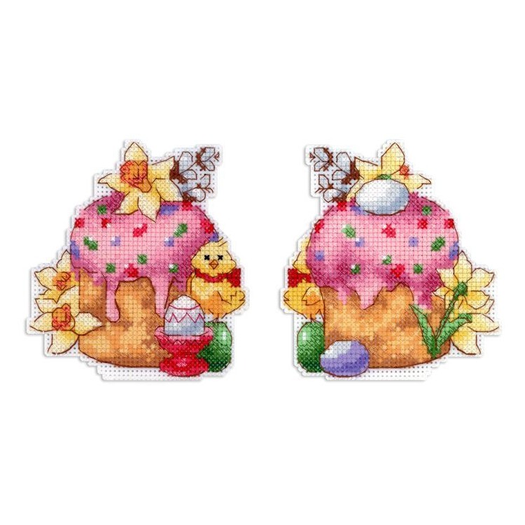 Cross stitch kit "Easter cake with glaze" SR-1172