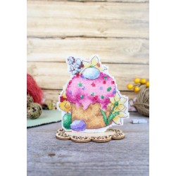 Cross stitch kit "Easter cake with glaze" SR-1172