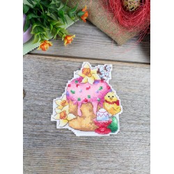Cross stitch kit "Easter cake with glaze" SR-1172