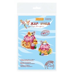 Cross stitch kit "Easter cake with glaze" SR-1172