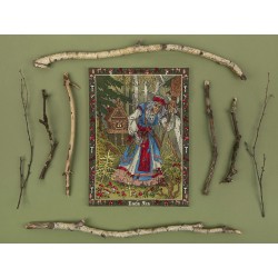 Cross stitch kit "Slavic mythology. Baba Yaga" PVS-7408