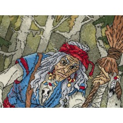 Cross stitch kit "Slavic mythology. Baba Yaga" PVS-7408