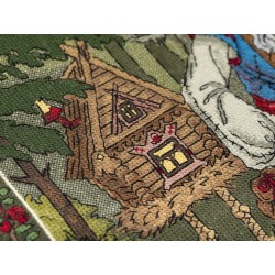Cross stitch kit "Slavic mythology. Baba Yaga" PVS-7408