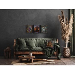 Cross stitch kit "Slavic mythology. Baba Yaga" PVS-7408