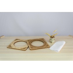 Embroidery hoop with magnets PM-009-15-15