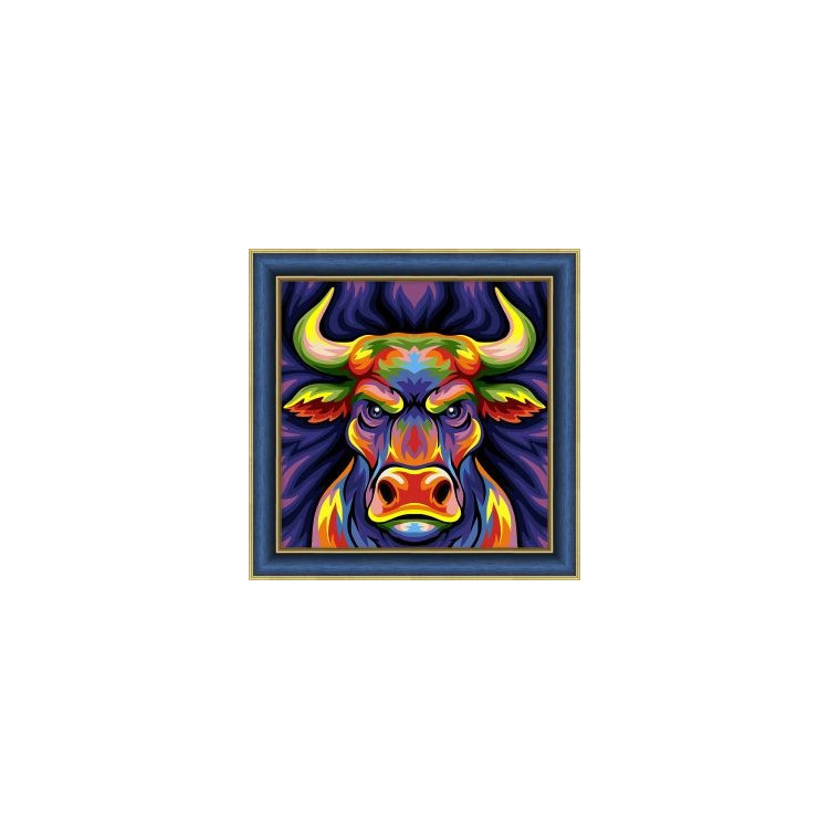 Coloured bull AZ-1884