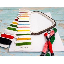 Christmas Sampler 38x27cm SLETIL9928