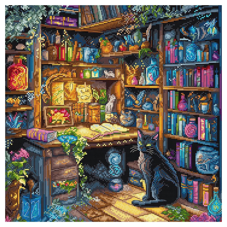 Charmed Library 29x29cm SLETIL9935