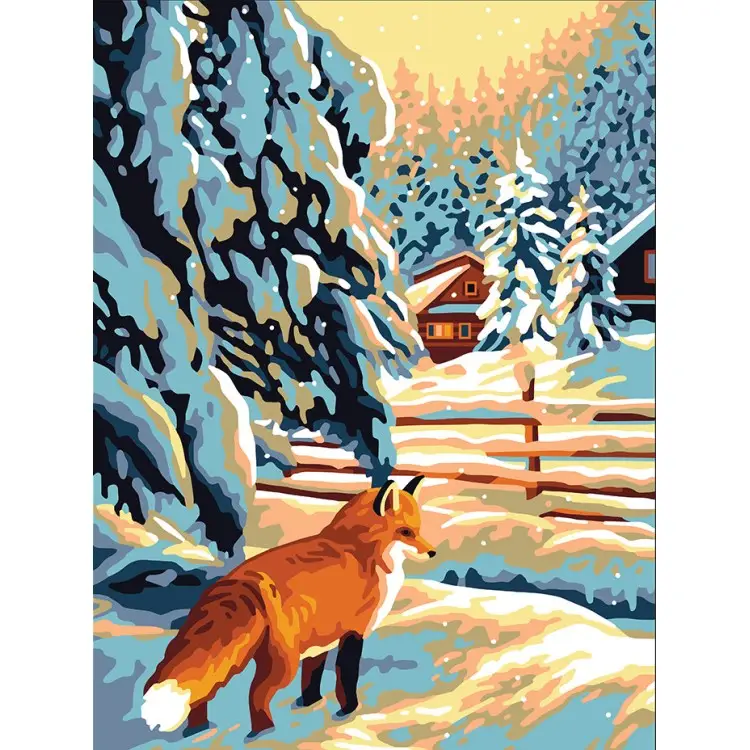 Printed Canvas 40x30 Fox CDA10515W Printed Canvas 40x30 Fox CDA10515W