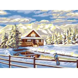 Printed Canvas 40x30 Winter1 CDA10516W