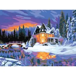 Printed Canvas 40x30 Winter2 CDA10517W