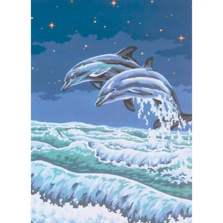 Printed Canvas 50x40 Starlight Frolic CDA11497 Printed Canvas 50x40 Starlight Frolic CDA11497