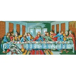 Printed Canvas 32x72 The Last Supper, D'Vinci CDA12228