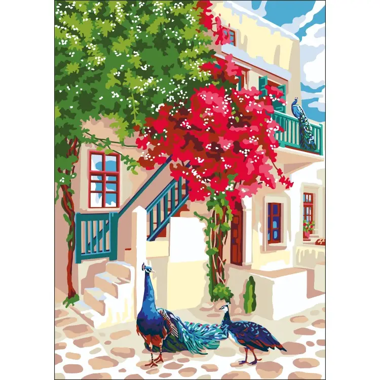 Printed Canvas 50x70 Peacocks CDA12994 Printed Canvas 50x70 Peacocks CDA12994