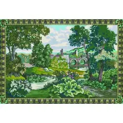 Printed Canvas 80x115 Pastoral Scene CDA15506