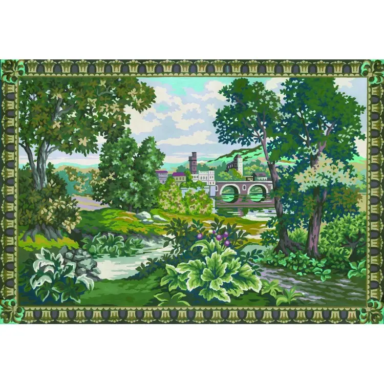 Printed Canvas 80x115 Pastoral Scene CDA15506 Printed Canvas 80x115 Pastoral Scene CDA15506