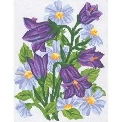 Printed Canvas 14x18 Bluebells CDA3041