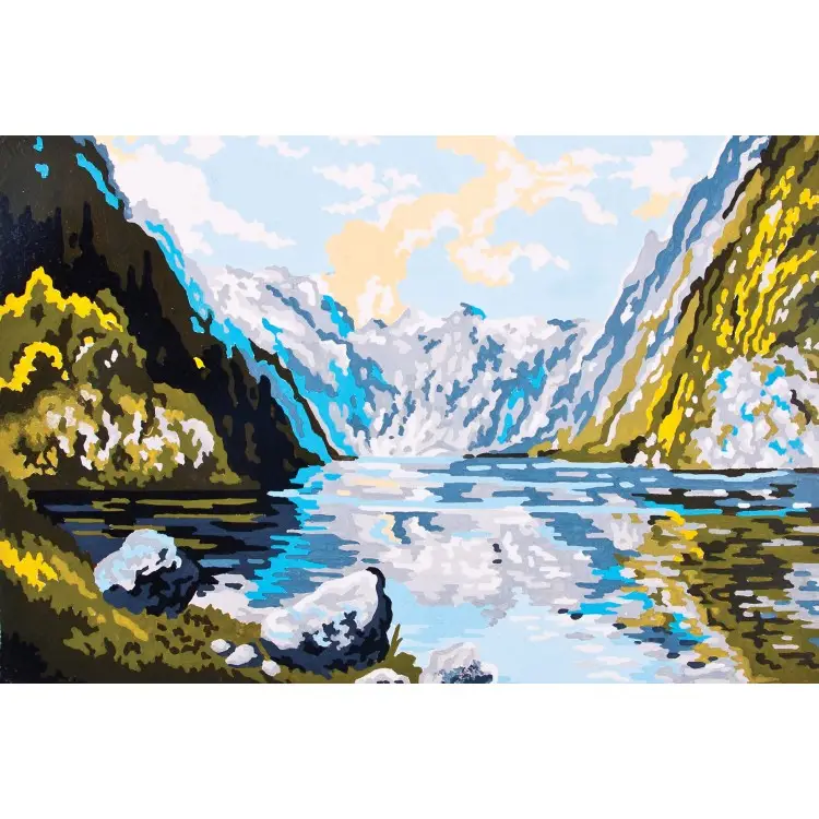Printed Canvas 20x30 Glacial Lake D CDA6128 Printed Canvas 20x30 Glacial Lake D CDA6128