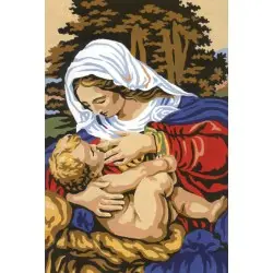 Printed Canvas 20x30 Madonna and Child CDA6134