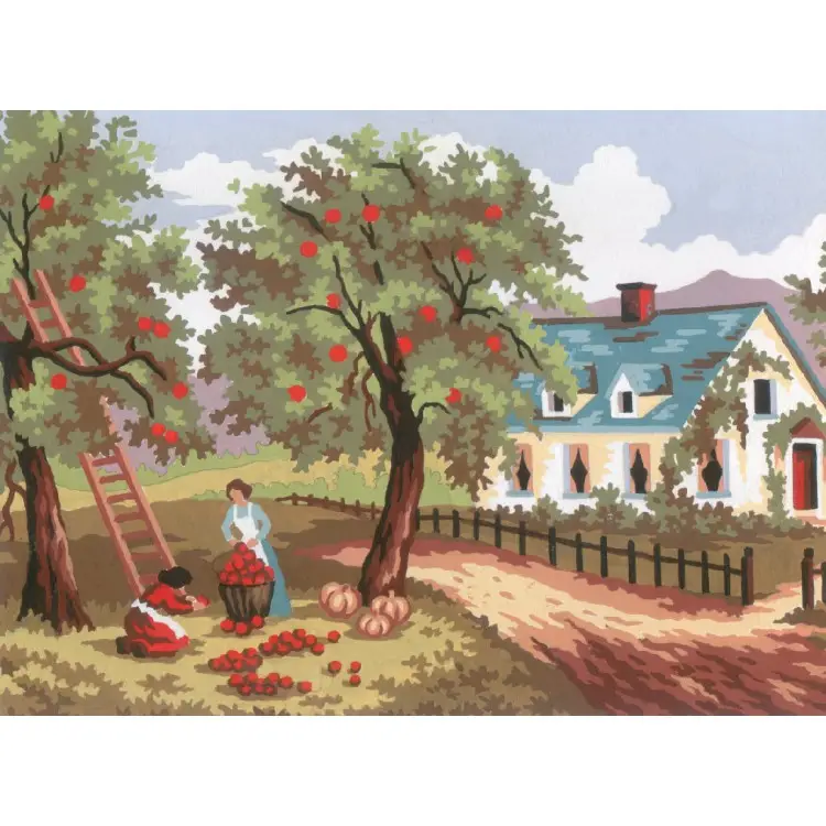 Printed Canvas 22x30 Autumn Scene CDA6187 Printed Canvas 22x30 Autumn Scene CDA6187