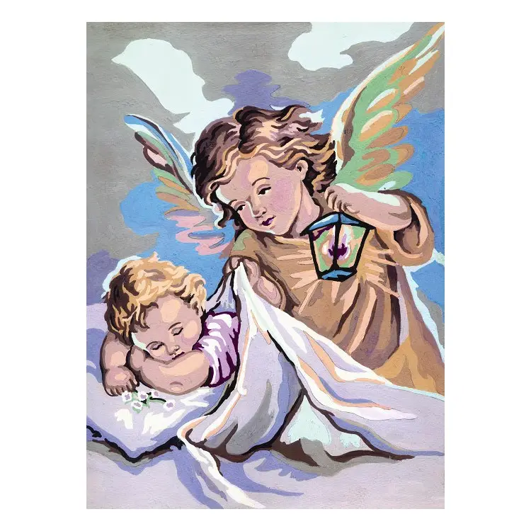 Printed Canvas 22x30 Guardian Angel CDA6222 Printed Canvas 22x30 Guardian Angel CDA6222