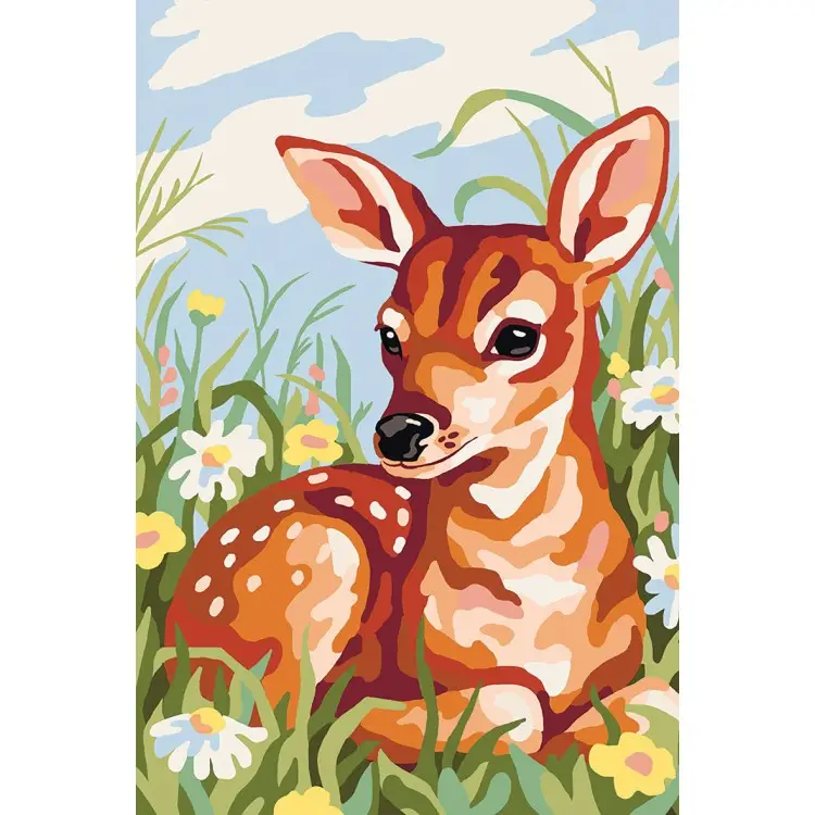 Printed Canvas 20x30 Fawn CDA6283 Printed Canvas 20x30 Fawn CDA6283
