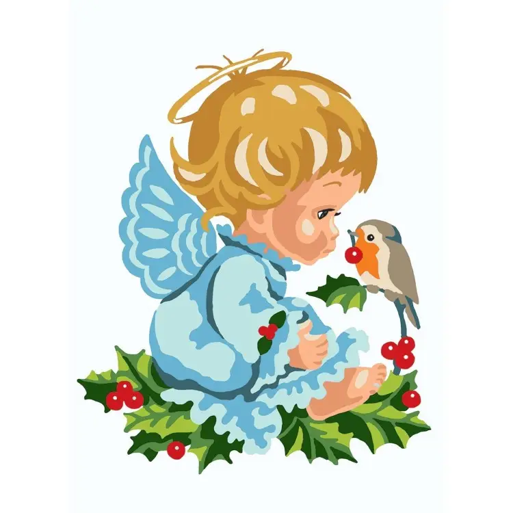 Printed Canvas 22x30 Baby angel CDA6285 Printed Canvas 22x30 Baby angel CDA6285