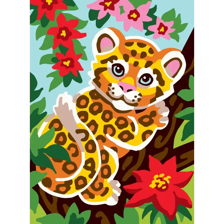 Printed Canvas 22x30 Leopard CDA6303 Printed Canvas 22x30 Leopard CDA6303