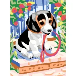 Printed Canvas 22x30 Puppy CDA6309