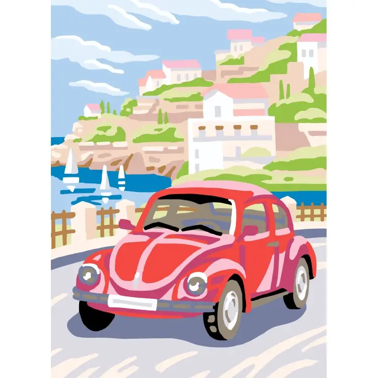 Printed Canvas 22x30 Car CDA6312 Printed Canvas 22x30 Car CDA6312