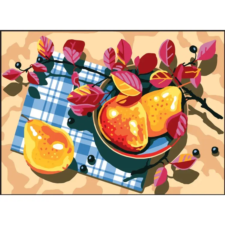 Printed Canvas 22x30 Pears CDA6317 Printed Canvas 22x30 Pears CDA6317
