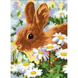 Printed Canvas 22x30 Rabbit CDA6329