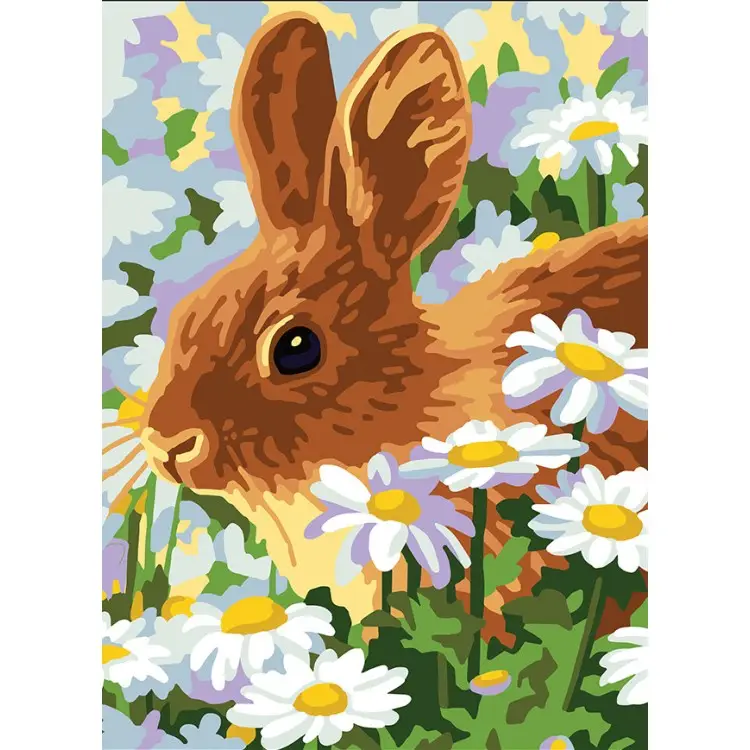 Printed Canvas 22x30 Rabbit CDA6329 Printed Canvas 22x30 Rabbit CDA6329