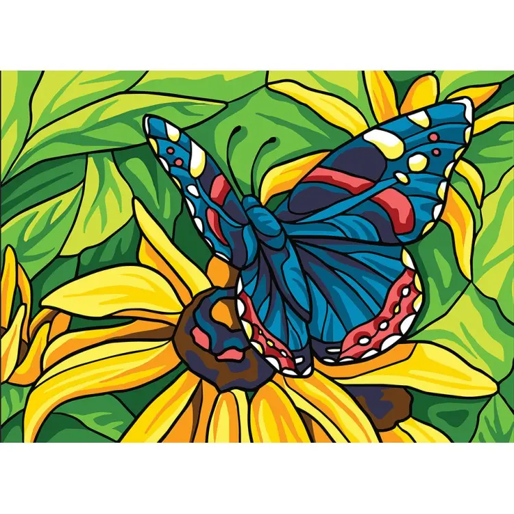 Printed Canvas 22x30 Butterfly CDA6330 Printed Canvas 22x30 Butterfly CDA6330