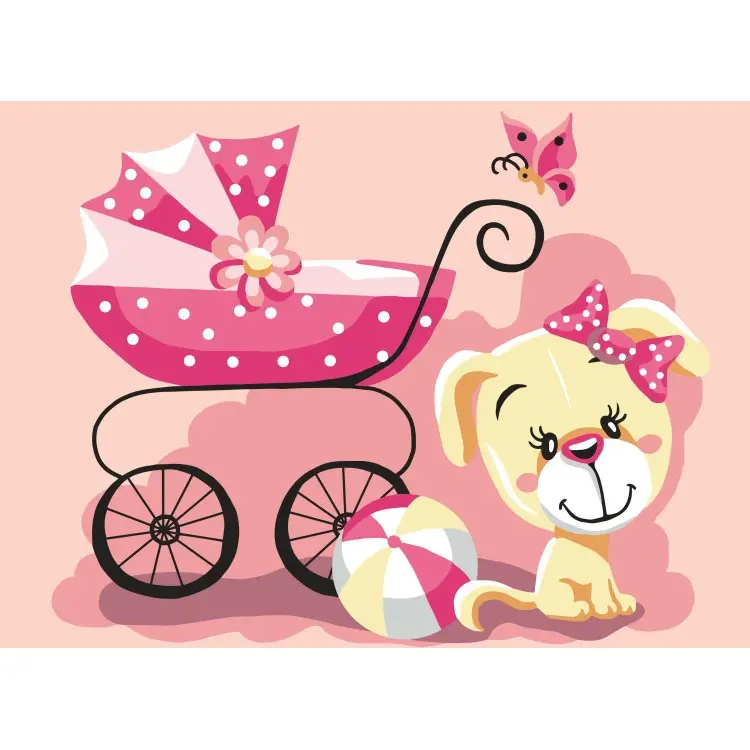 Printed Canvas 22x30 It's a girl! CDA6334 Printed Canvas 22x30 It's a girl! CDA6334