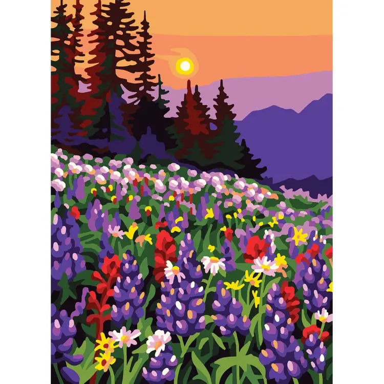 Printed Canvas 22x30 Fragrant field CDA6339 Printed Canvas 22x30 Fragrant field CDA6339