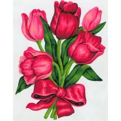 Printed Canvas 14x18 Tulips CDA3045