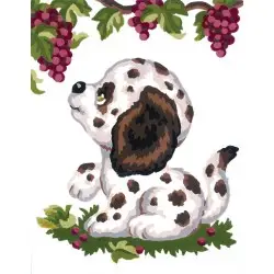 Printed Canvas 14x18 Dalmation Puppy CDA3195