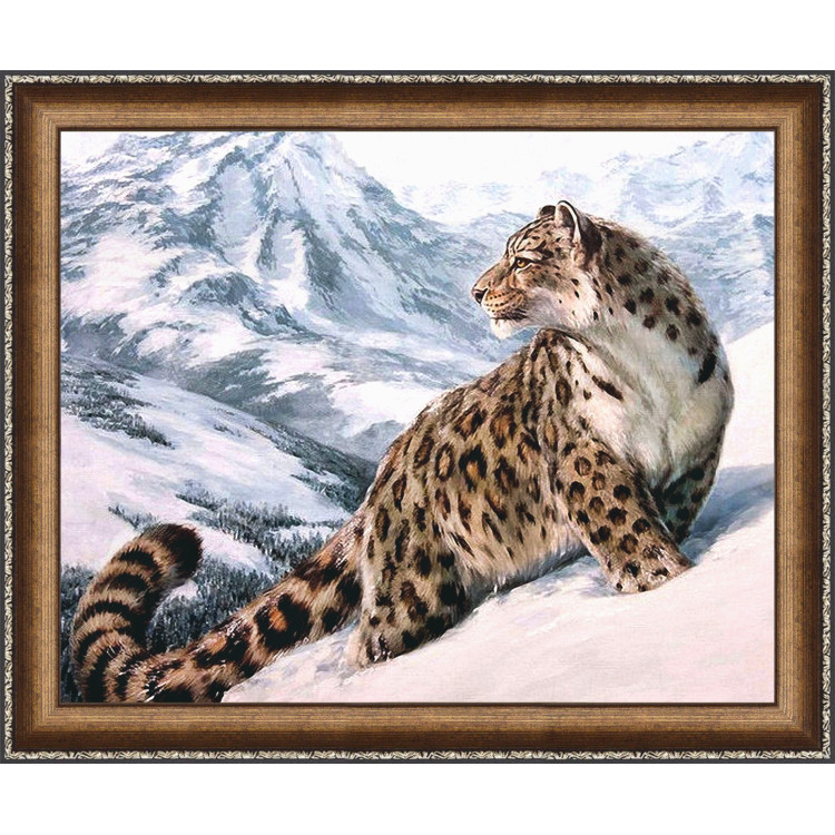 Diamond Painting Kit Snow Leopard AZ-1520