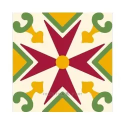 Printed Canvas 14x14 Ornament CDA3005