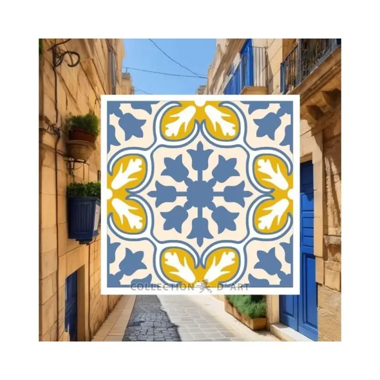 Printed Canvas 14x14 Ornament CDA3006 Printed Canvas 14x14 Ornament CDA3006
