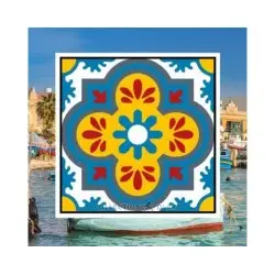 Printed Canvas 14x14 Ornament CDA3018