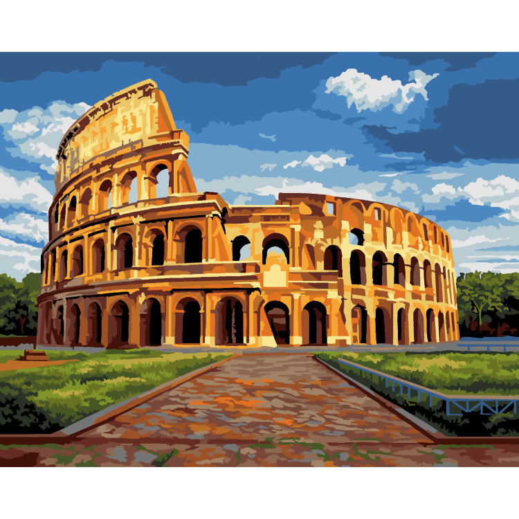 0125Paint by Numbers kit 40x50 cm CO36