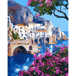 0125Paint by Numbers kit 40x50 cm W102