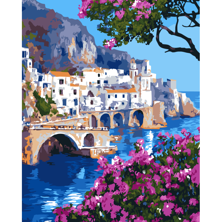 0125Paint by Numbers kit 40x50 cm W102